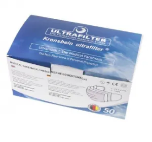 Medizinische Gesichtsmaske 50er Box, EN 14683 Typ IIR, CE, Made in Germany, Schutzmaske, Gesichtsschutzmaske, Mund-Nase-Schutzmaske, Gesichtsmaske